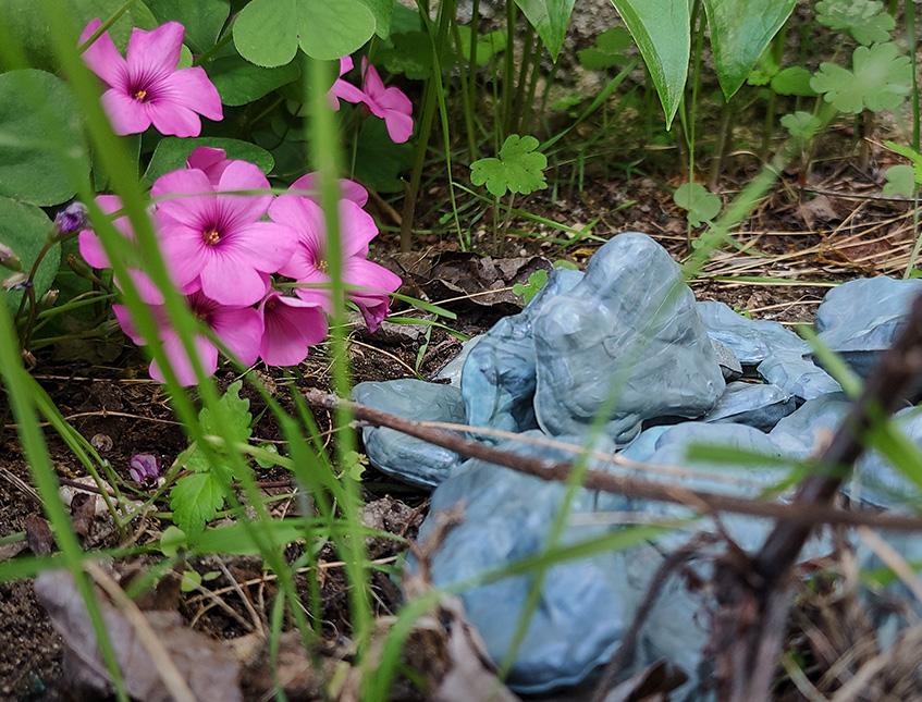 Ghiaia in plastica cm. 3/4  - Sconti per Fioristi e Aziende - Conf. 100 sassi