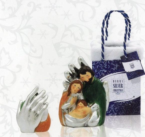 Natività a Bagno d'Argento in 6 modelli - Sconti per Fioristi e Aziende