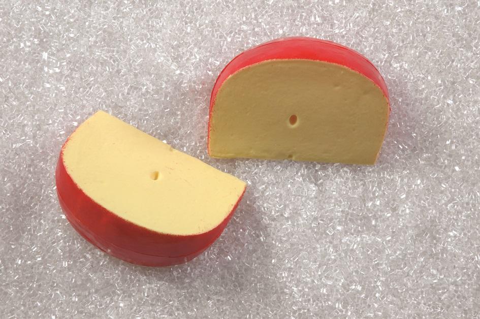 Formaggio olandese a fette artificiale in plastica Sconti per Fioristi e Aziende .