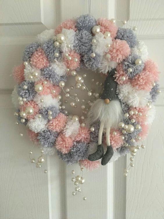 Coroncina polistirolo Ø 20 cm. a base piatta Sconti per Fioristio, Wedding e Aziende