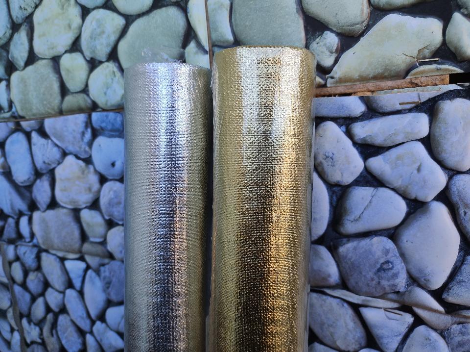 Bobina Lamina Metallizzata - Sconti per Fioristi e Aziende - H 50 x 10 Yds Walldrop Type