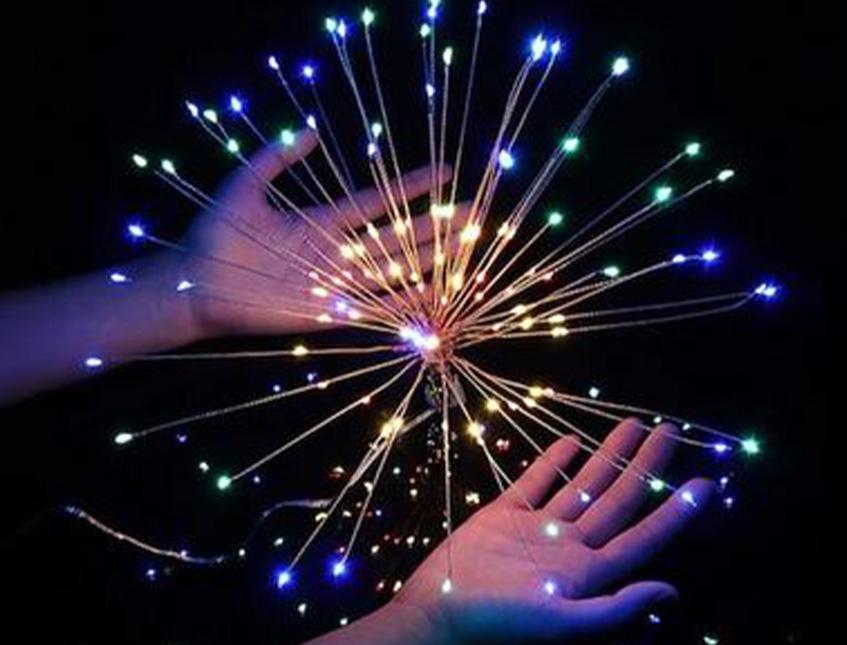 Luci fuochi d'artificio dm.40  - Sconti per Fioristi e Aziende -  Con 80 led