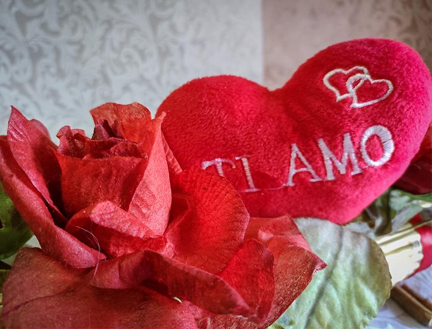 Tronchetto di San Valentino cm. 32 Sconti per Fioristi, Wedding e Aziende