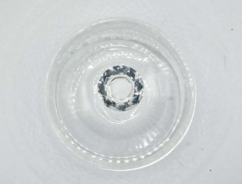 Campana in vetro H 10 dm 9 - Sconti per Fioristi e Aziende - Con base in vetro e pomolo