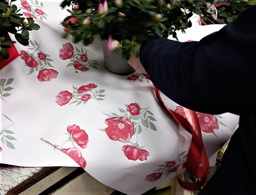 Fogli 70X70 Bicolore Annabelle Conf. 25 fogli Sconti per Fioristi, Wedding e Aziende