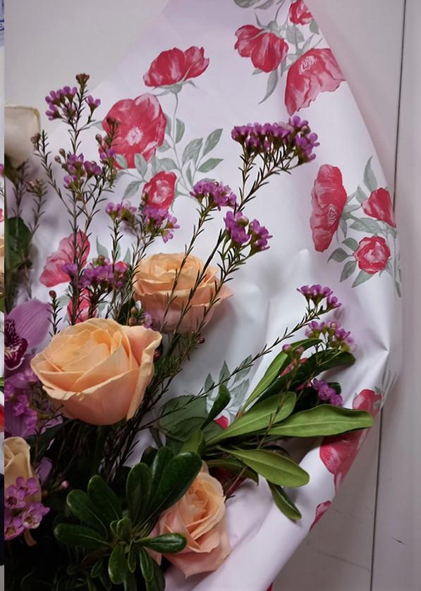 Fogli 70X70 Bicolore Annabelle Conf. 25 fogli Sconti per Fioristi, Wedding e Aziende
