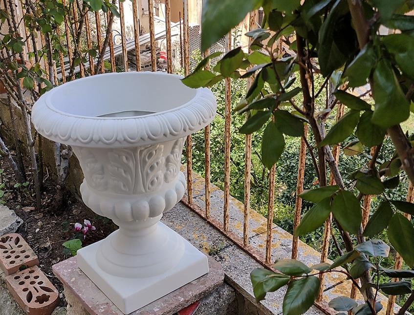 Coppa Romana H 70 cm. - Sconti per Fioristi e Aziende . - in Plastica