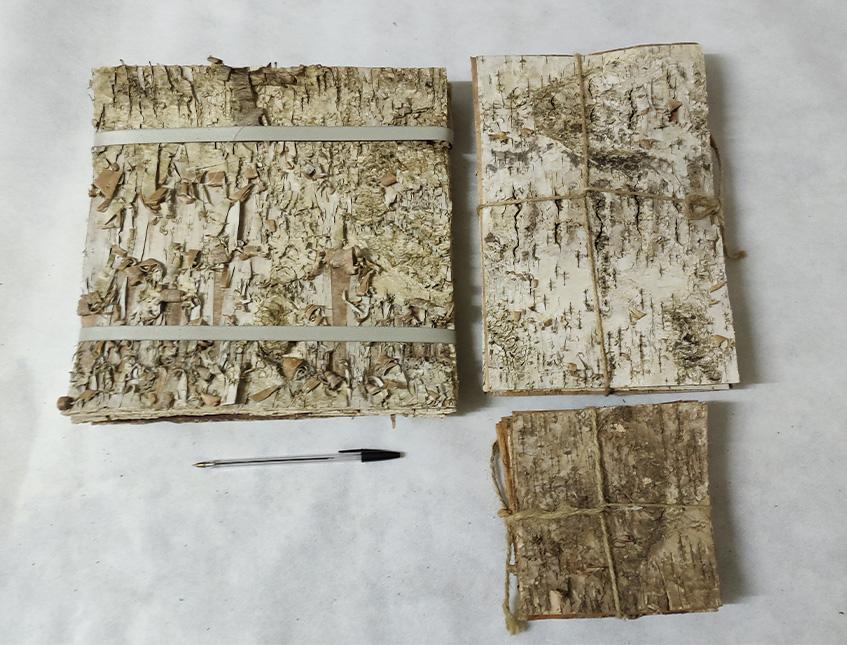 Corteccia di betulla naturale cm.15x15 Conf. 10 fogli Sconti per Fioristi, Wedding e Aziende .