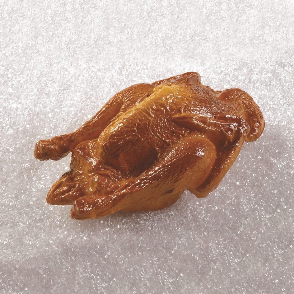Pollo arrosto artificiale in plastica Sconti per Fioristi, Wedding e Aziende .