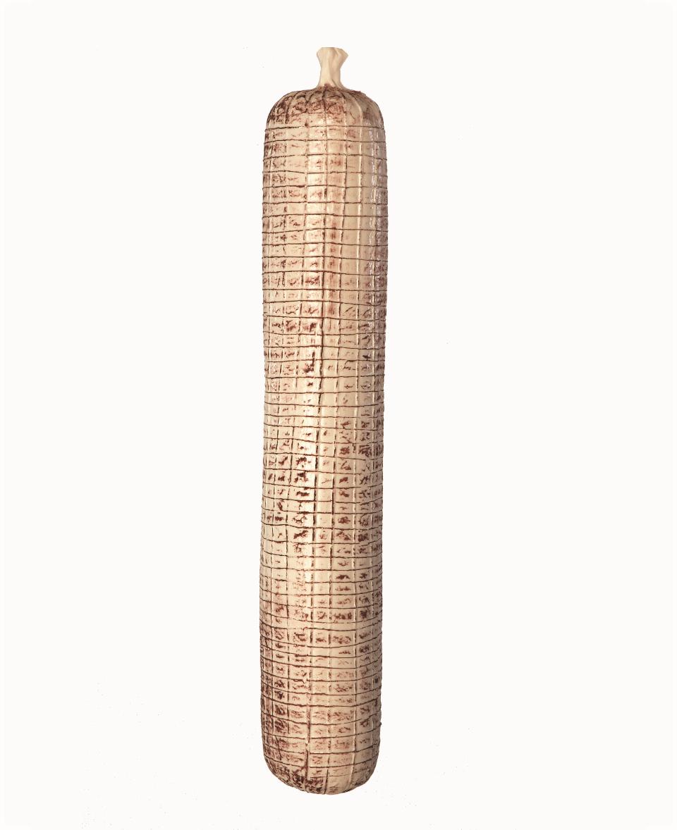 Salsiccione artificiale in plastica - Sconti per Fioristi e Aziende . - 10 x 65 cm