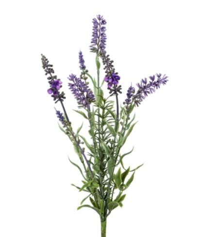 Lavanda Artificiale H 36 in poliestere con 6 fiori Sconti per Fioristi, Wedding e Aziende .