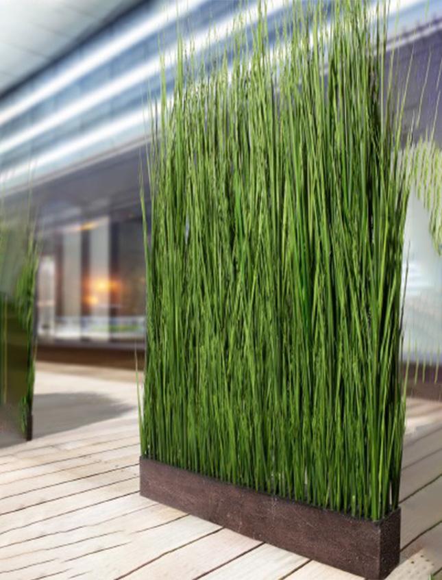 Grass Divisore H 150 x 92 - Sconti per Fioristi e Aziende . - Artificiale