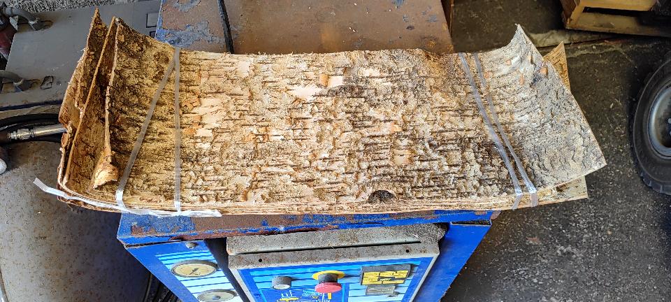 Corteccia di Betulla Naturale cm.70x25 Conf. 5 pannelli Sconti per Fioristi, Wedding e Aziende