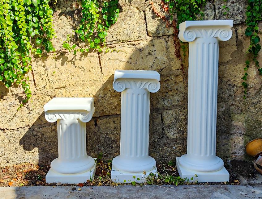 Colonna Romana in plastica - Sconti per Fioristi e Aziende . - H 50/70/100