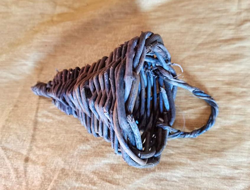 Cornucopia Mini cm.15 in salice naturale - Sconti per Fioristi e Aziende