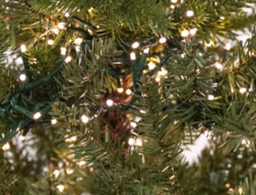 Albero Luxury abete c/ Led -  Sconti per Fioristi e Aziende - H 180/210/240 in PE+PVC