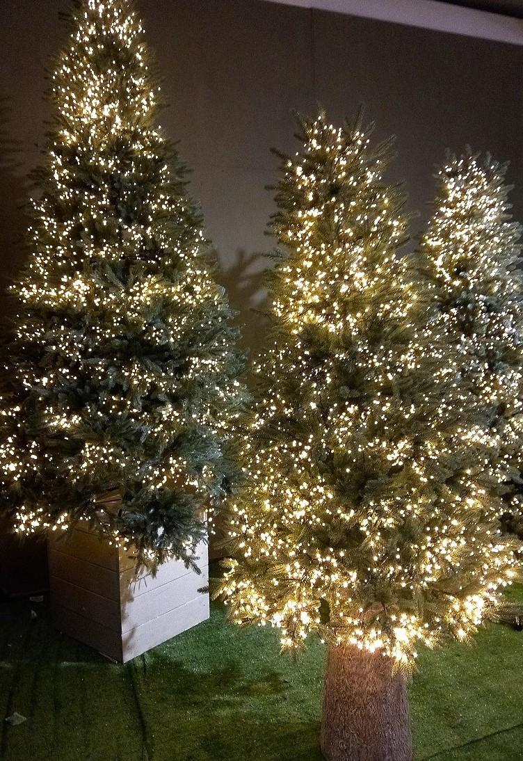 Tronco per albero di natale - Sconti per Fioristi e Aziende . - H 43 x 12 Kg in Cemento