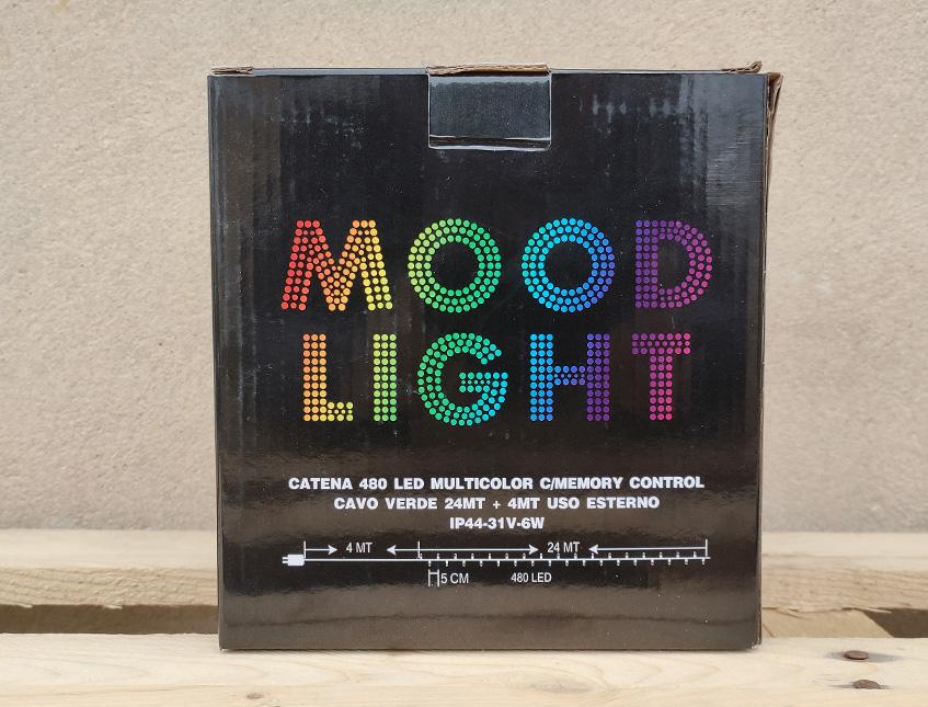 Filo 480 Luci Led da mt. 28 - Sconti per Fioristi e Aziende -  Multicolor con memory control