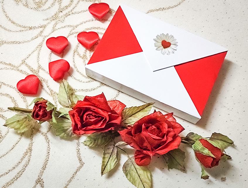 Scatola con margherita cuore magnetica adatto a San Valentino - Sconti per Fioristi e Aziende