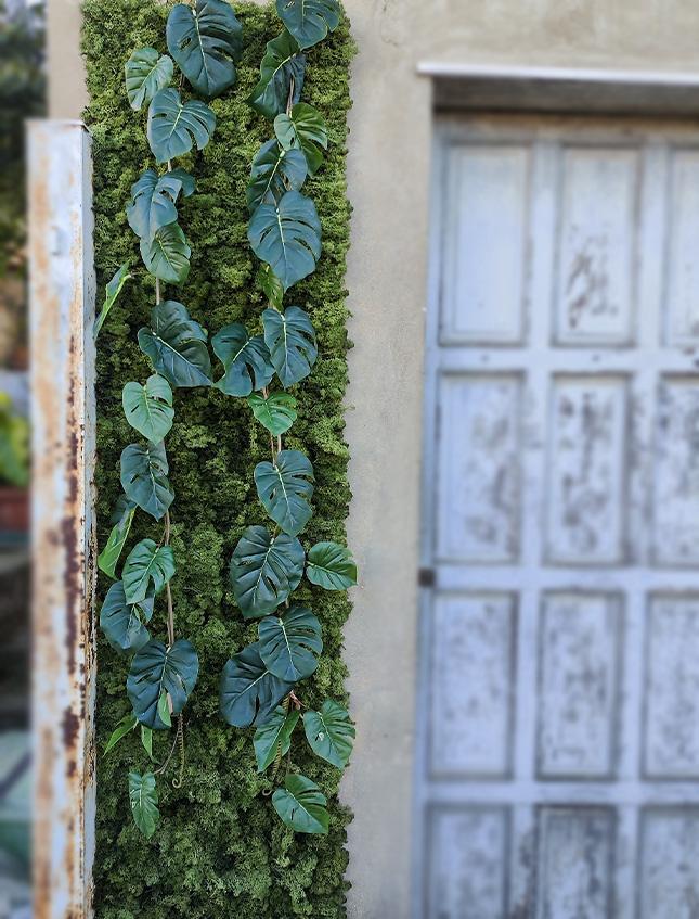 Filodendro garland H 185 - Sconto per Fioristi e Aziende . - Cadente in poliester animato