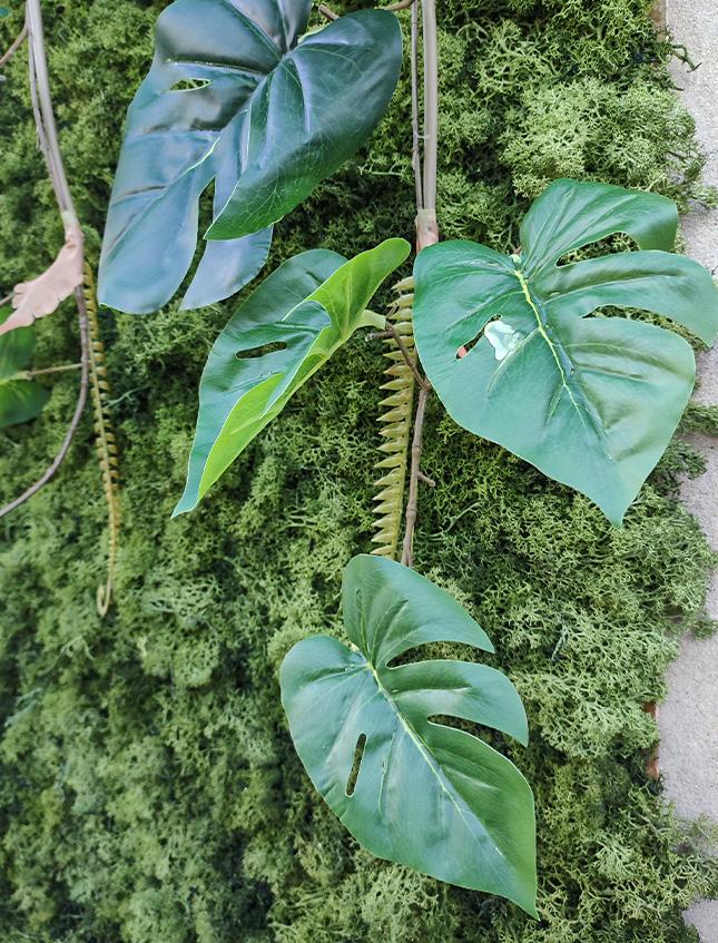 Filodendro garland H 185 - Sconto per Fioristi e Aziende . - Cadente in poliester animato