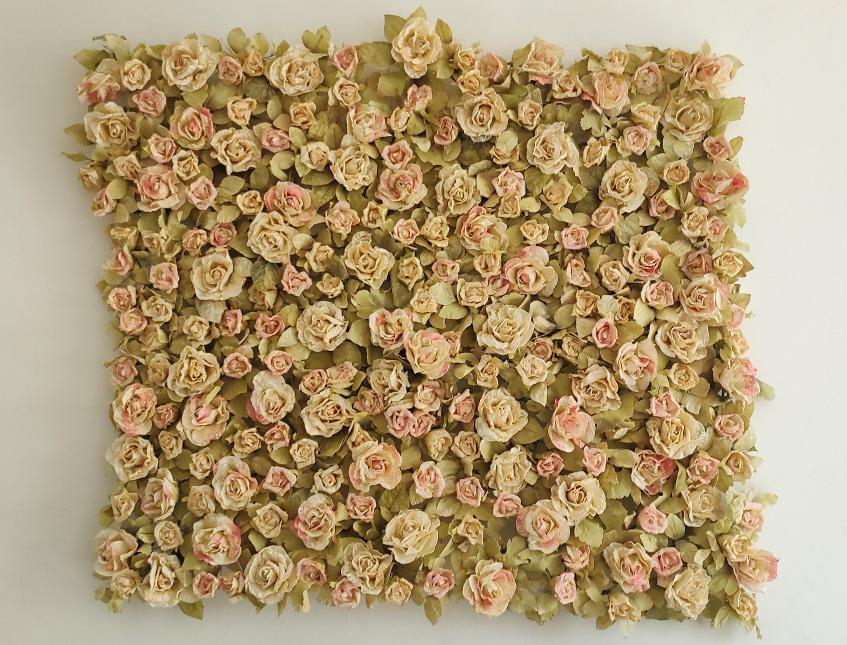 Pannello fiorito di Rose al metro quadro - Adatto per Fioristi, Garden Architetti e Arredatori .