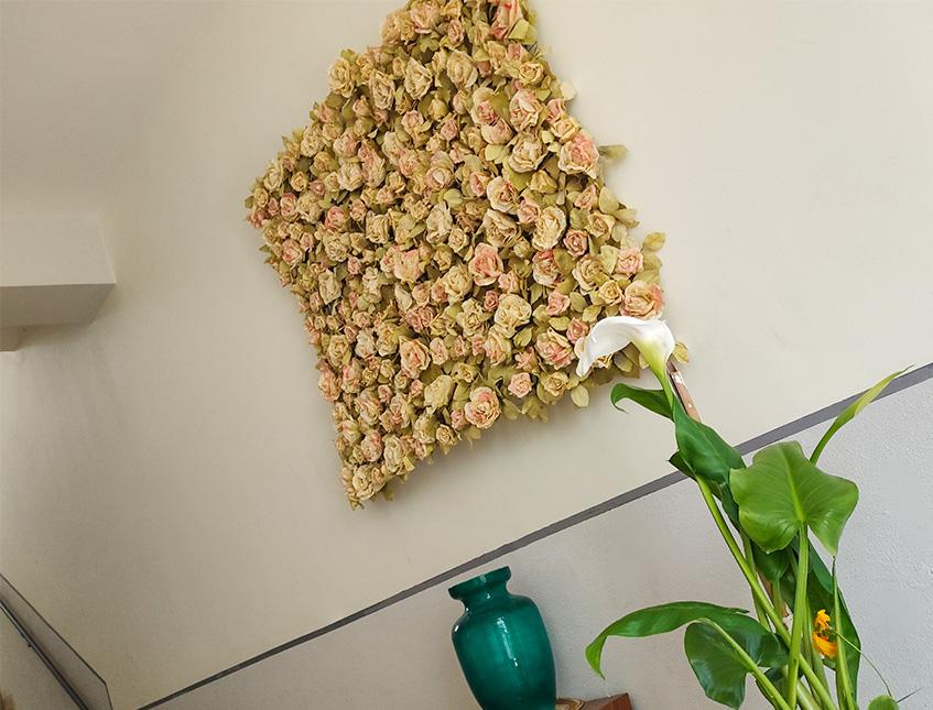 Pannello fiorito di Rose al metro quadro - Adatto per Fioristi, Garden Architetti e Arredatori .