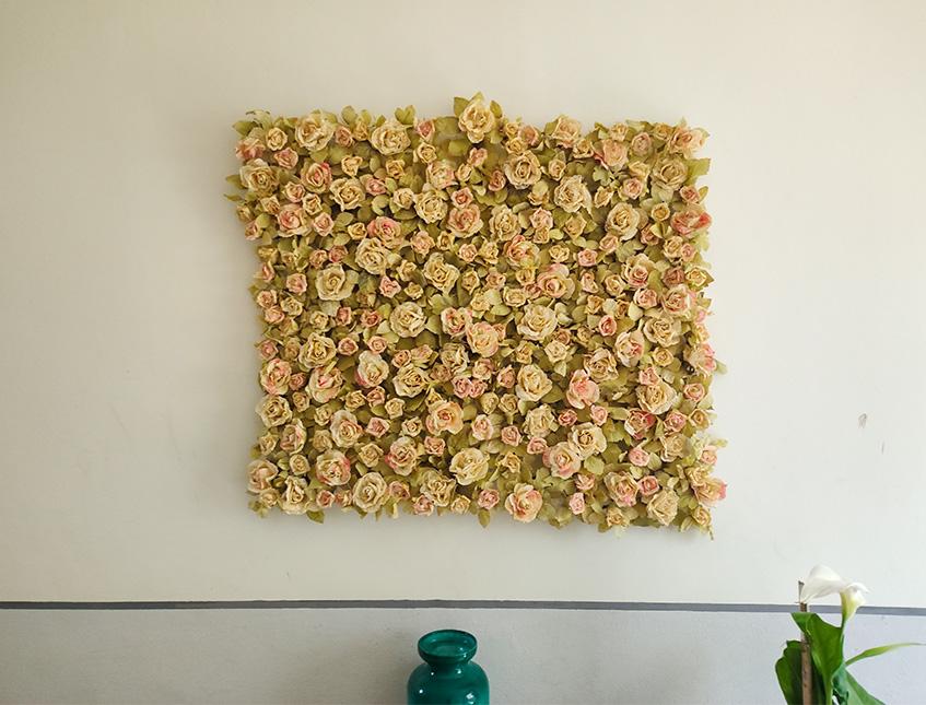 Pannello fiorito di Rose al metro quadro - Adatto per Fioristi, Garden Architetti e Arredatori .