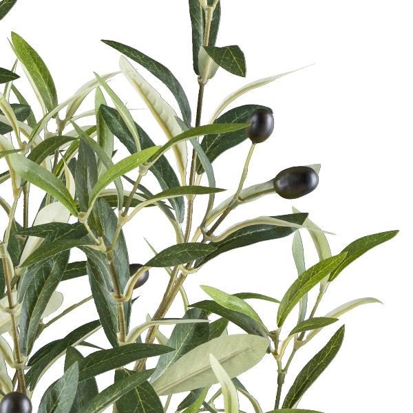 Olivo H 70 con 16 olive - Sconti per Fioristi e Aziende . - Artificiale con vaso