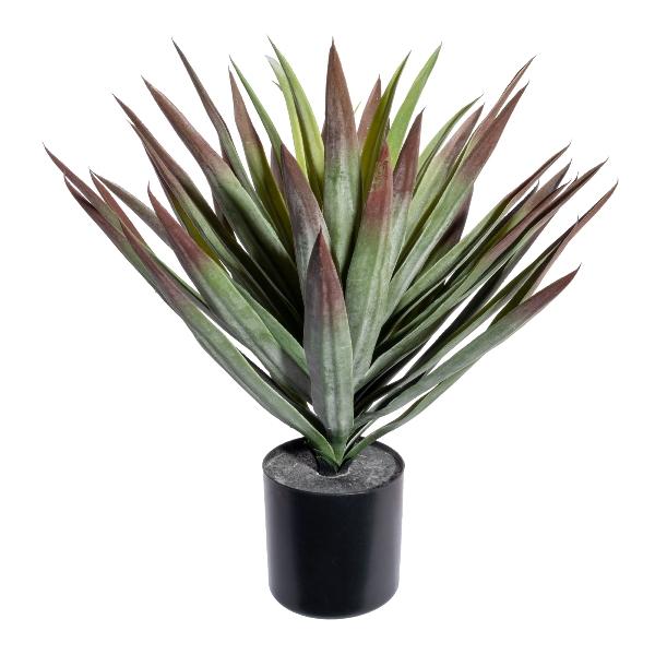 Dracena H 70 in gomma - Sconti per Fioristi e Aziende . - Artificiale con vaso