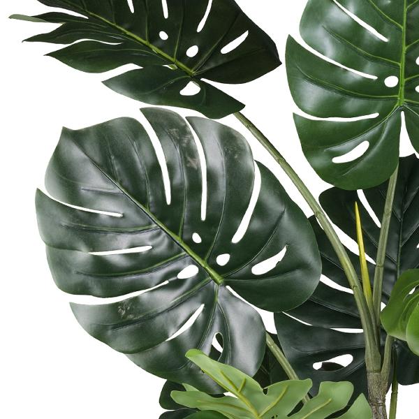 Filodendro Monstera H 160 - Sconti per Fioristi e Aziende . - Artificiale con vaso