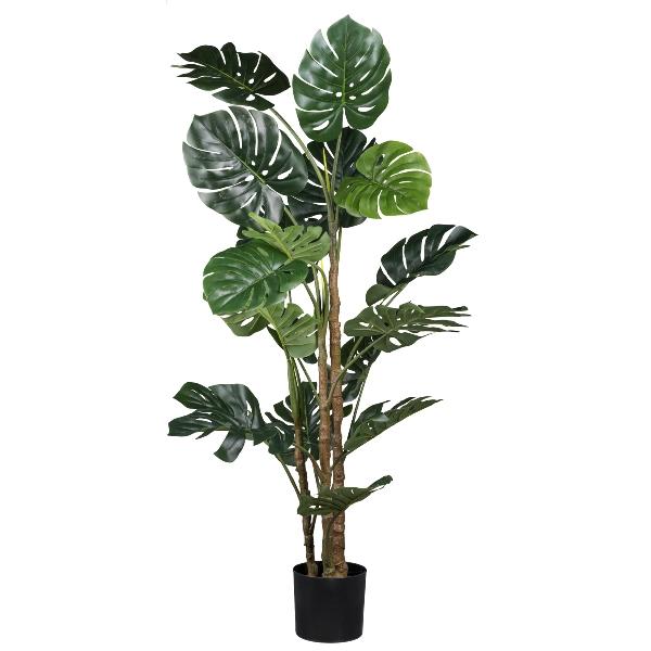 Filodendro Monstera H 160 - Sconti per Fioristi e Aziende . - Artificiale con vaso