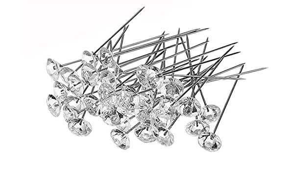 Diamante Sintetico su Spillo - Sconti per Fioristi e Aziende - Diamanti mm. 6 - 8 - 10