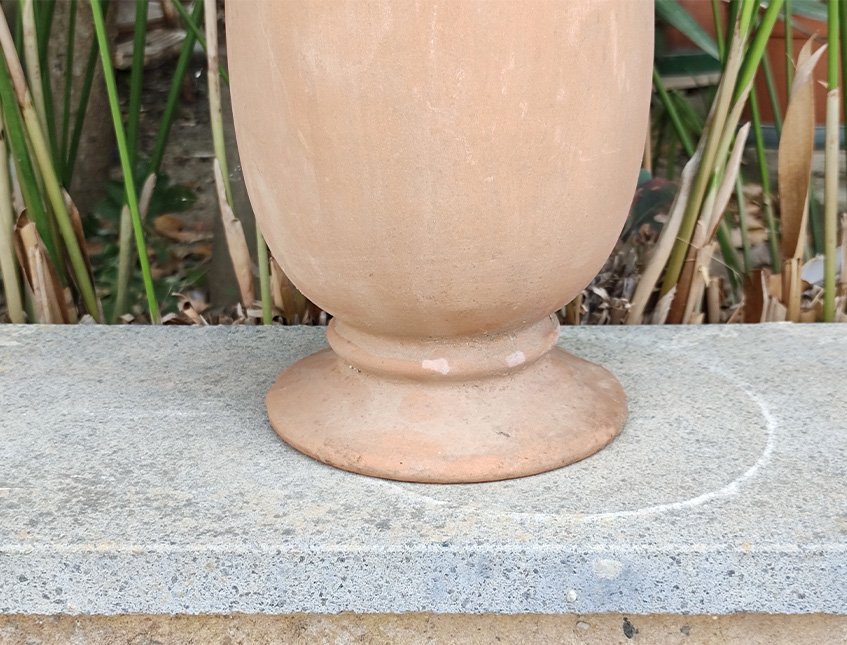 Vaso in terracotta Kalim -  Sconto per Fioristi e Aziende - H 40 dm. 11