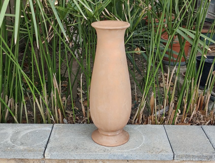 Vaso in terracotta Kalim -  Sconto per Fioristi e Aziende - H 40 dm. 11