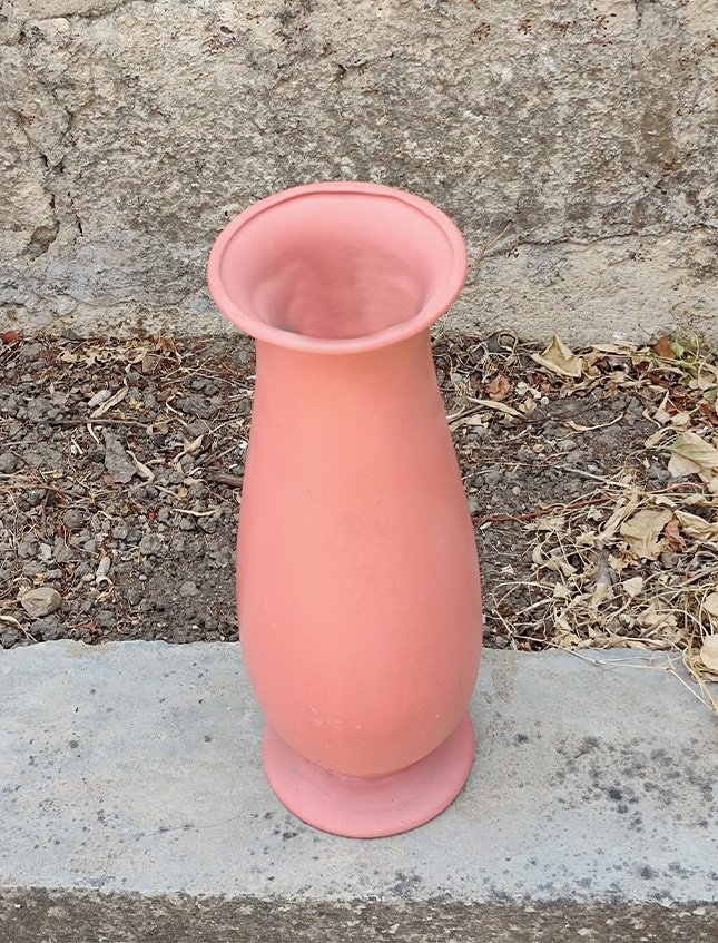 Vaso Kalim  H 40 dm. 11 -  Sconto per Fioristi e Aziende - in terracotta Colorata