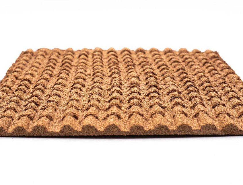 Pannello sughero Tegole - Sconto per Fioristi e Aziende . - 4 pezzi 10x25 Per Presepe