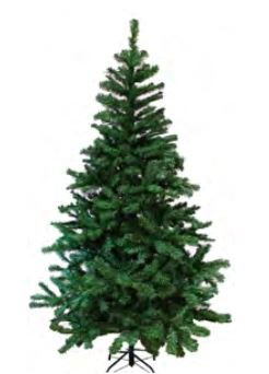 Albero di Natale Alaska PVC - Sconti per Fioristi e Aziende - H 210