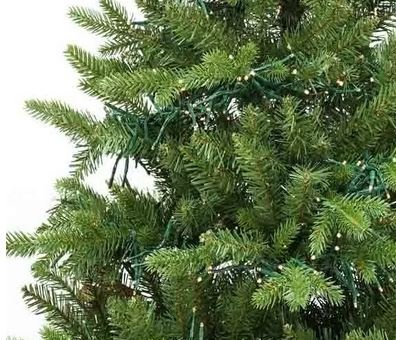 Albero Luxury abete c/ Led -  Sconti per Fioristi e Aziende - H 180/210/240 in PE+PVC