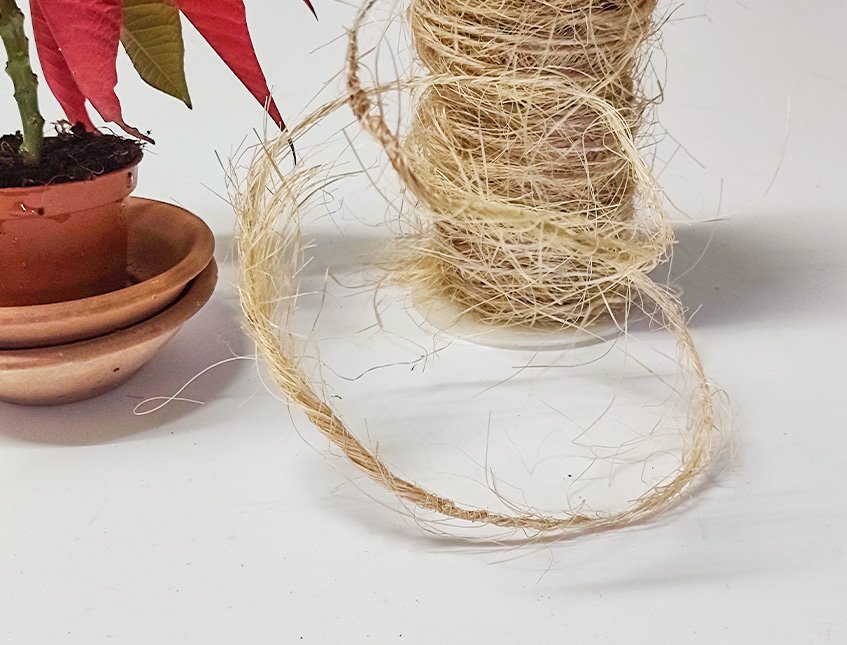 Nastro in canapa Naturale - Sconto per Fioristi e Aziende - Rotolo da  mt.10 Animato
