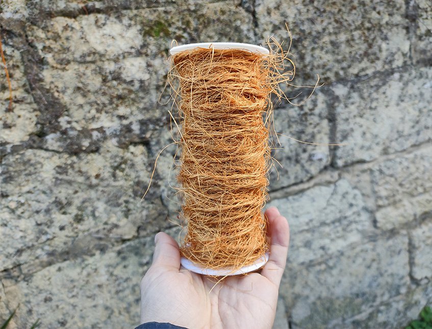 Nastro in canapa Naturale - Sconto per Fioristi e Aziende - Rotolo da  mt.10 Animato