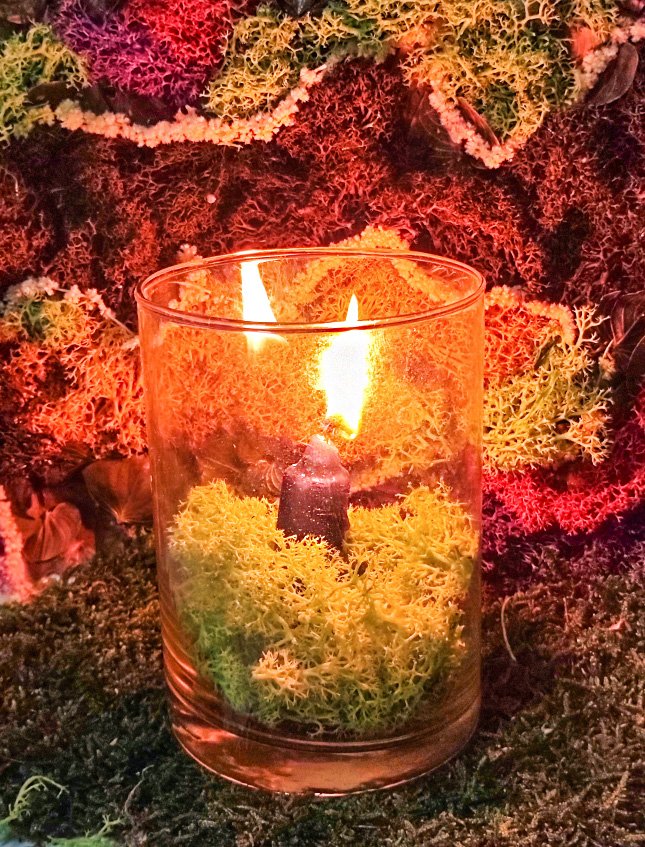 Candele x 4 Stearica H 9 - Sconti per Fioristi e Aziende - Candele Blu Royal dm. 1,5