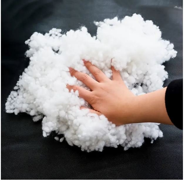 Ovatta Sintetica Riccia - gr. 500 - Sconti per Fioristi e Aziende - Fiocco di Neve soffice