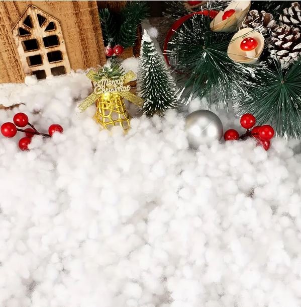 Ovatta Sintetica Riccia - gr. 500 - Sconti per Fioristi e Aziende - Fiocco di Neve soffice