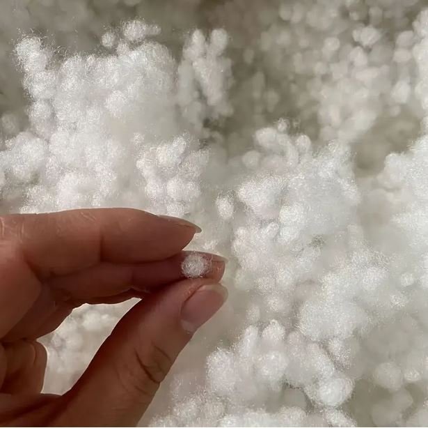 Ovatta Sintetica Riccia - gr. 500 - Sconti per Fioristi e Aziende - Fiocco di Neve soffice