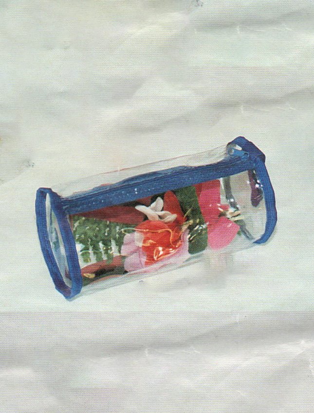 Borsa in PVC per Fiori - Sconti per Fioristi e Aziende - mod. cilindro chiusa diversi colori