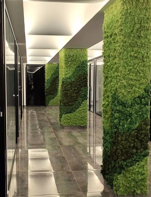Parete Moss Stabilizzata - Sconti per Fioristi e Aziende . - Wall Moss a metro quadrato