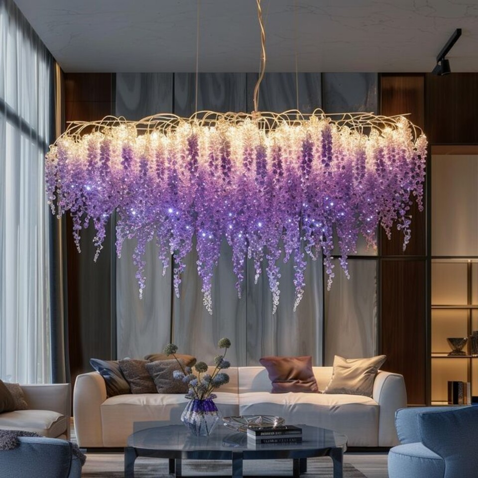 Soffitto con Fiori Artificiali Cadenti - Sconto per Fioristi e Aziende - Per esterno ed interno