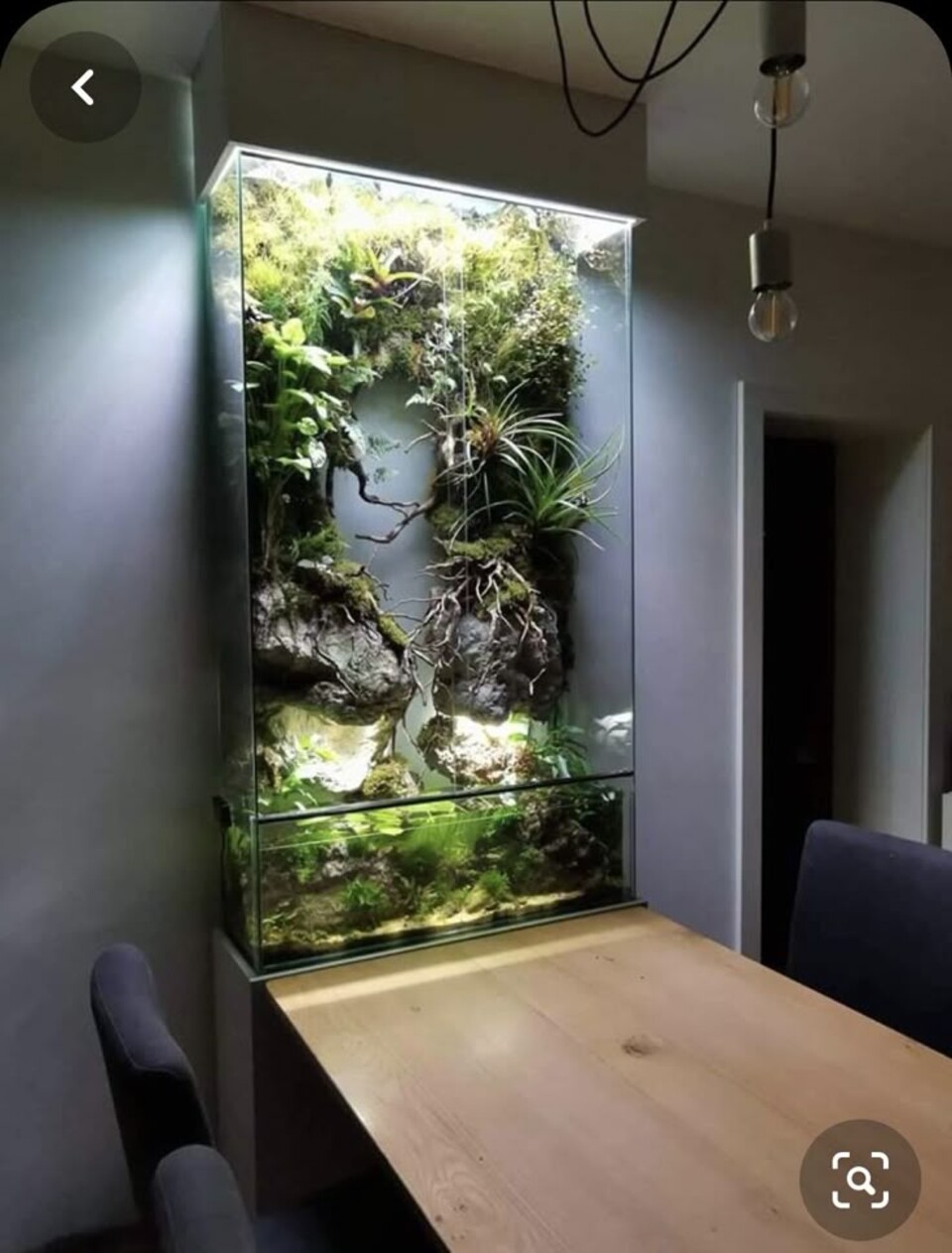 Giardino Verticale Preservato con Cascata - Sconto per Rivenditori e Aziende Fiorissima - Per interno