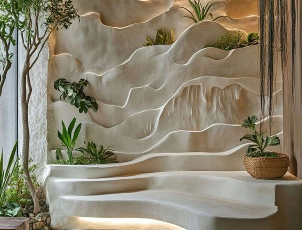 Giardino Verticale su Parete Rocciosa - Sconto per Fioristi e Aziende - con Muschi e Vegetali Preservati